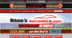 Desktop Screenshot of nocreditck.com